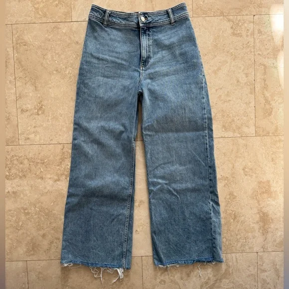 MANGO Catherine Culotte Jeans - Picture 1 of 6